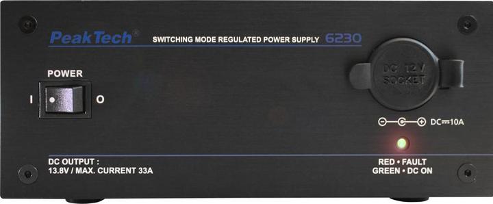 Produktbild Peaktech 6230 Schaltnetzteil für Funkausrüstungen, 10