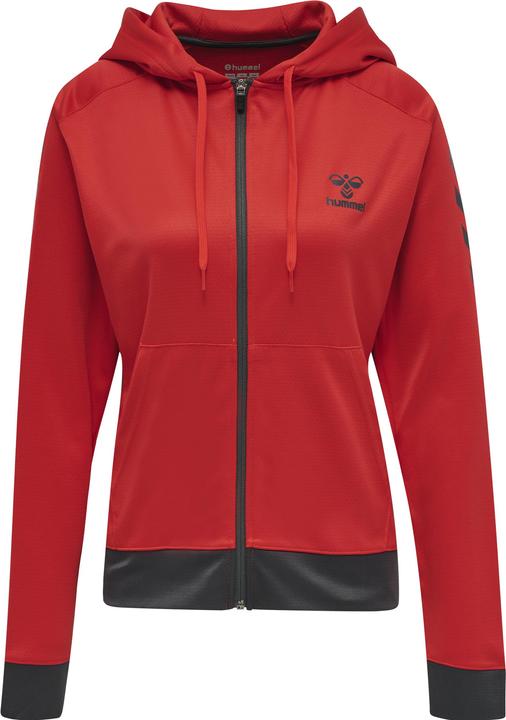 Actual product image hummel Action Poly Zip Hoodie Woman (XS)