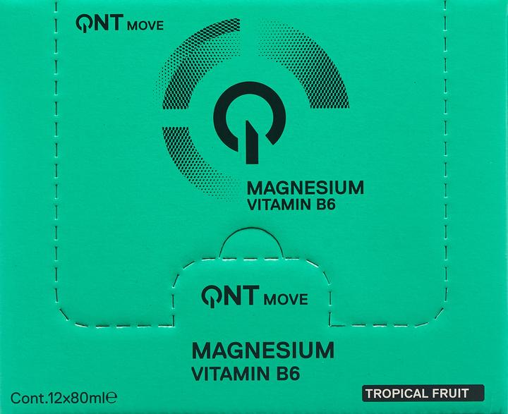 Produktbild QNT Magnesium Vitamin B6 Shot (Lemon, 12 x)
