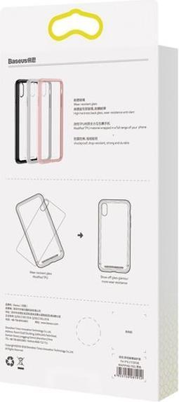 Actual product image Baseus See-Trough Series Backcover Cover (Apple iPhone XS)