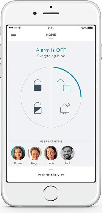 Actual product image somfy Home Alarm Set