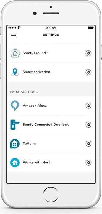Actual product image somfy Home Alarm Set