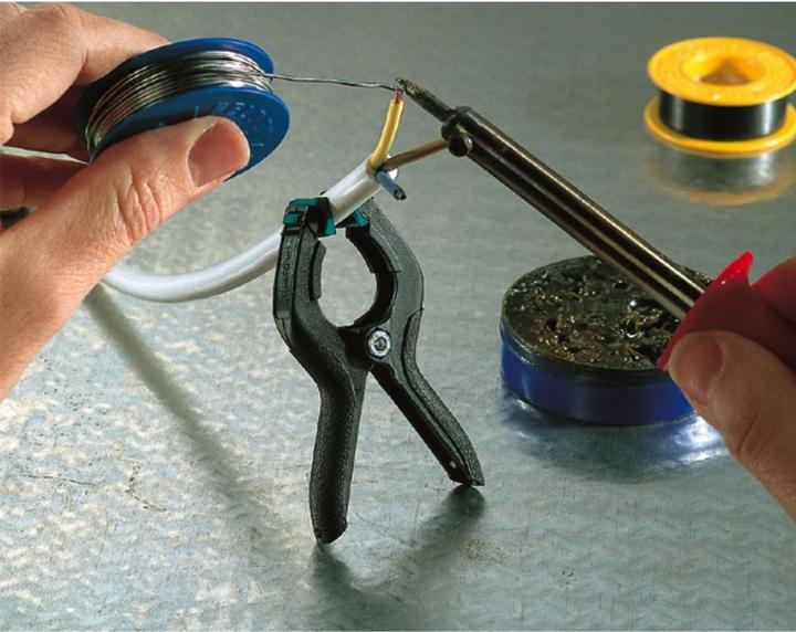 Produktbild wolfcraft 4 Federzwingen microfix (30 mm)