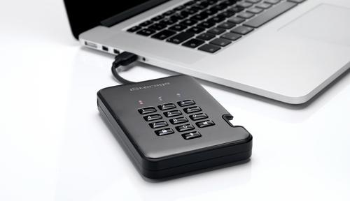 Image du produit iStorage diskAshur Pro2 SSD 16TB (16000 Go)