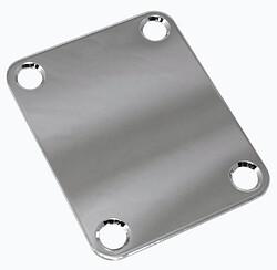Produktbild AllParts AP AP 0600-010 4-Loch Halsplatte chrom (Instrumenten Ersatzteile)