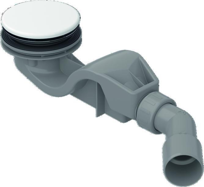 Actual product image Bette GmbH & Co.KG BE Drain set BetteSolid 50 white, Anti-slip Pro (Drainage set)