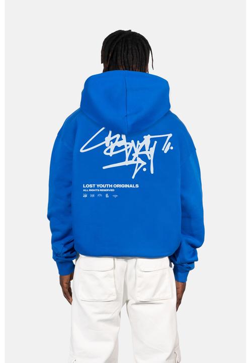 Immagine prodotto Lost Youth FELPA CON CAPPUCCIO "GRAFFITI" - 21655 (XS)