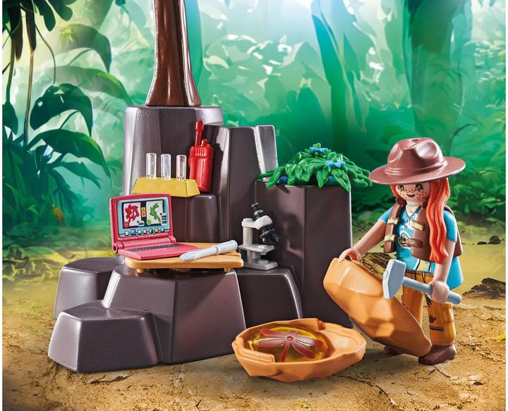 Produktbild Playmobil Brachiosaurus-Begegnung mit Luftkissenboot (71819, Playmobil Dinos)