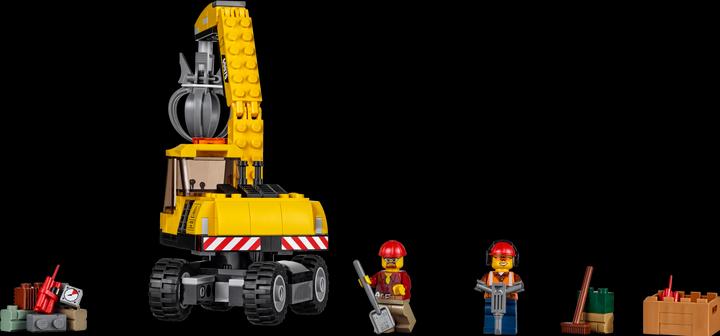 Produktbild LEGO Bagger und Transportwagen (60075, LEGO City)
