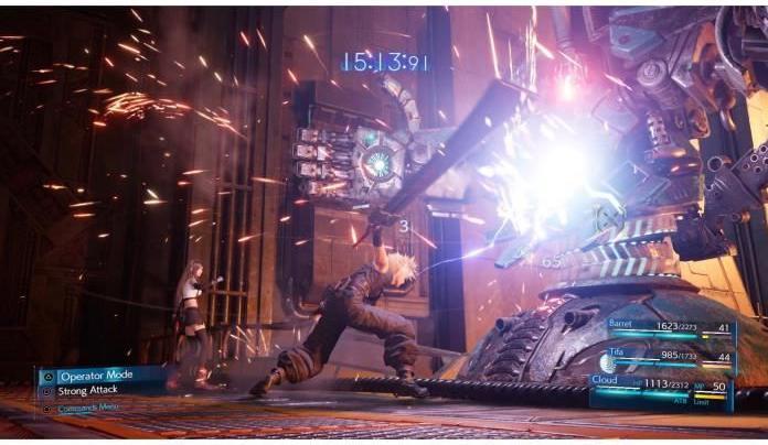Actual product image Square Enix Final Fantasy VII HD remake (PS4, FR)