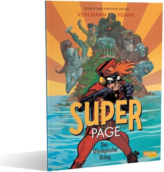 Actual product image Spirou und Fantasio Spezial 33: Der Superpage 2 (German, Fabien Vehlmann, 2021)