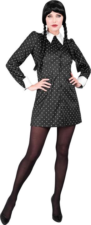 Immagine prodotto Widmann Famiglia Adams Mercoledì costume da donna in bianco e nero (M)