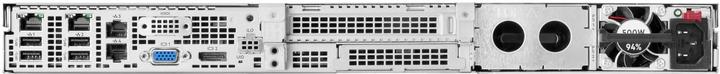 Productafbeelding HPE ProLiant DL20 Gen11 1U Xeon E-2436 6-kern 2,9 GHz 1x32GB-U 4xSFF Hot Plug 2x480GB SSD VROC 800W (32 GB, Rack Server)