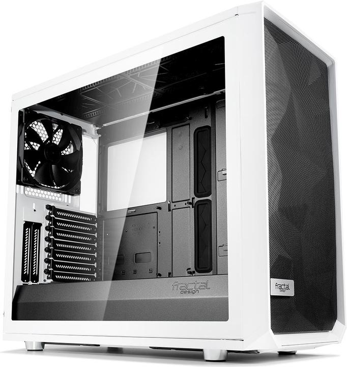 Image du produit Fractal Meshify S2 White - TG (ATX, mATX, Mini-ITX, E-ATX)