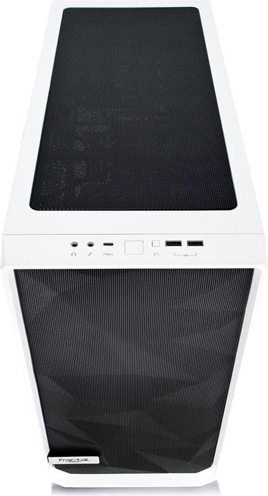 Image du produit Fractal Meshify S2 White - TG (ATX, mATX, Mini-ITX, E-ATX)