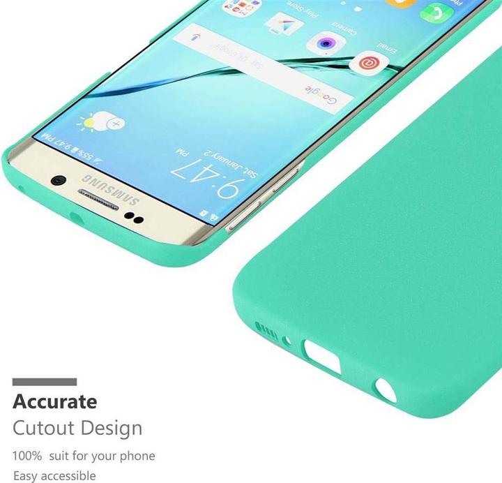 Actual product image Cadorabo Hard Cover Frosty Cover (Samsung Galaxy S6 Edge)