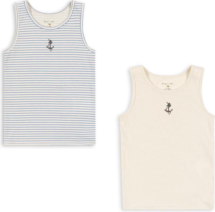 Konges Slojd 2Pack Basic Tanktop Stripe Provence