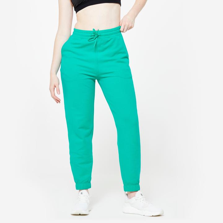 Produktbild Domyos Jogginghose Damen gerade - 500 grün (3XL)
