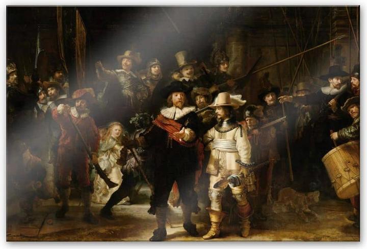 Immagine prodotto Trenddeko La ronda di notte (120 x 75 cm)