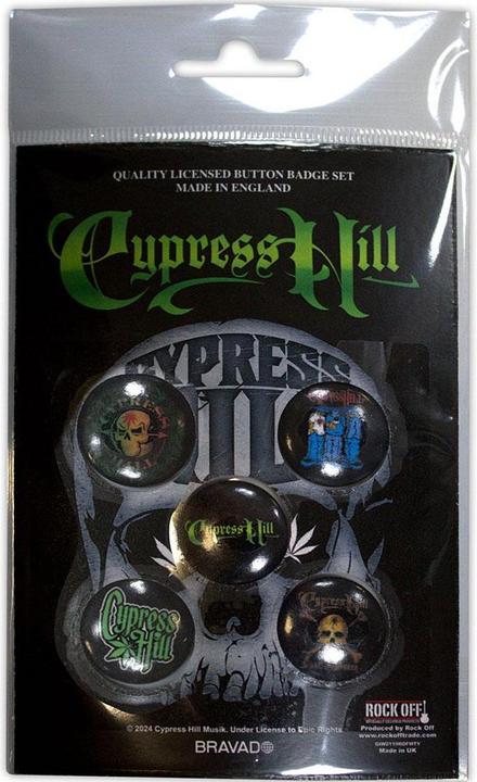 Immagine prodotto Cypress Hill Loghi Distintivo Misura Confezione 5
