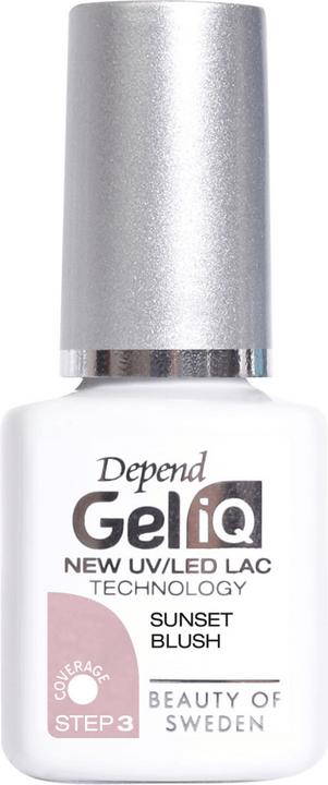 Immagine prodotto Depend Gel iQ Sunset Blush 5 ml (Sunset Blush, Smalto per unghie effetto gel)