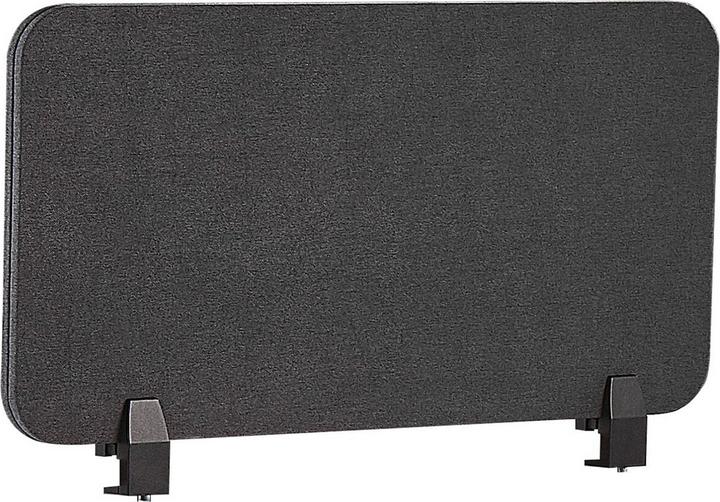 Image du produit Beliani Cloison de bureau gris foncé 80 x 40 cm WALLY (80 x 40 cm)