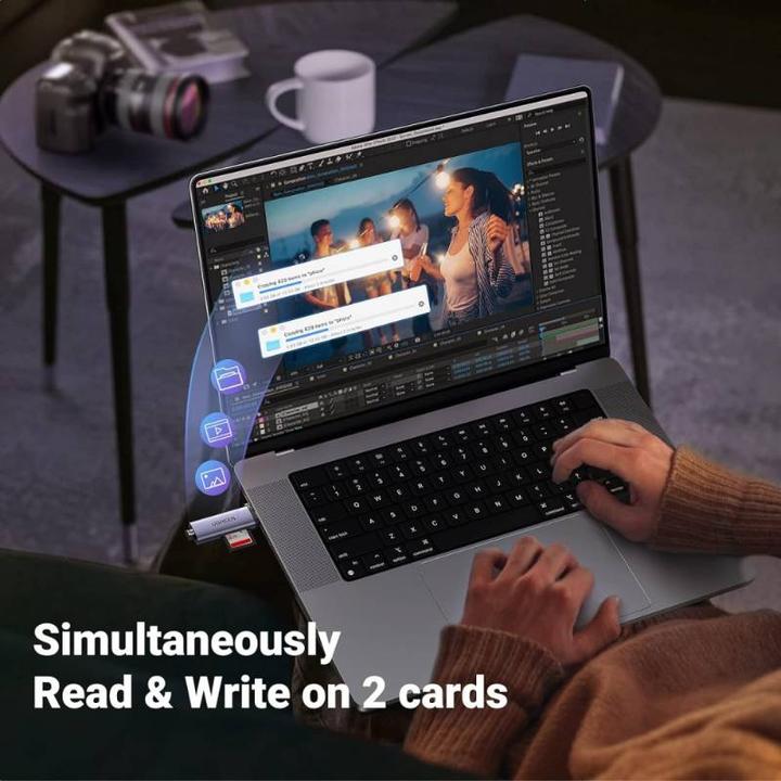 Produktbild Ugreen 2in1 Card Reader (USB-C)