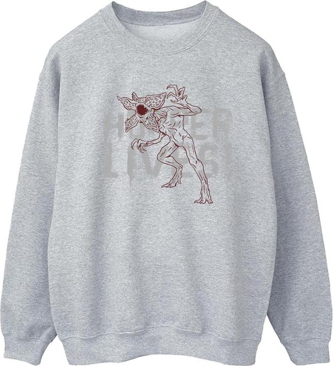 Actual product image Netflix Womens/Ladies Stranger Things Hoppers Live Sweatshirt (L)