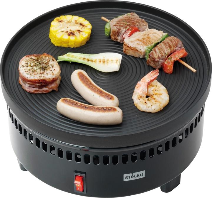 Actual product image Stöckli Marroni oven with grill plate