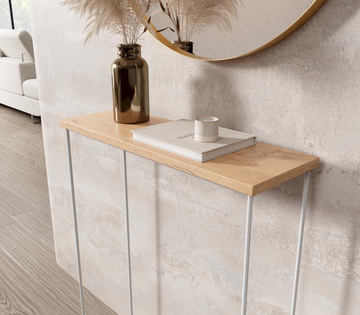 Immagine prodotto ADRK Furniture Tavolo consolle Sili (100 x 100 x 70 cm)