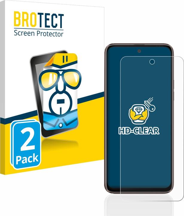 Produktbild BROTECT Schutzfolie Displayschutz Klar (2 Stück, HTC U23 Pro)