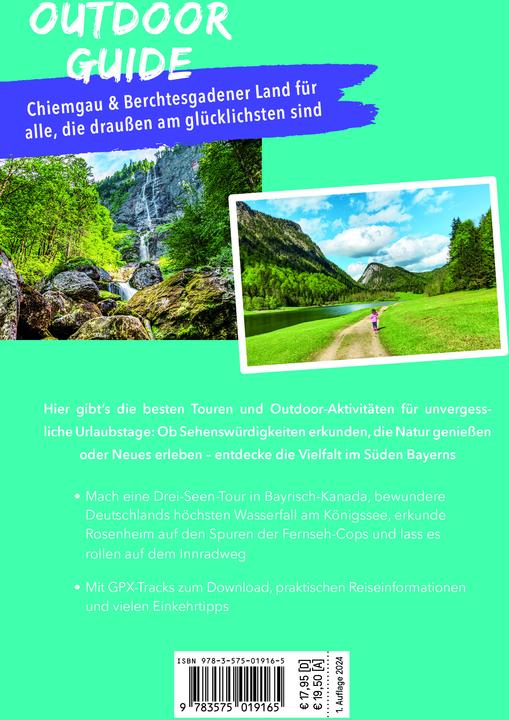 Produktbild OUTDOOR GUIDE Reiseführer Chiemgau & Berchtesgadener Land (Deutsch, Andreas Gruhle, 2024)