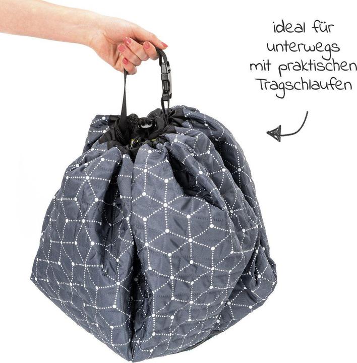 Image du produit Zamboo Couverture d'éveil Couverture d'éveil 2en1 - Sac et tapis de sol - Gris