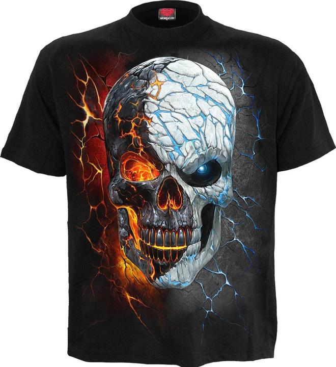 Actual product image Spiral Unisex Adult Divided Soul T-Shirt (S)