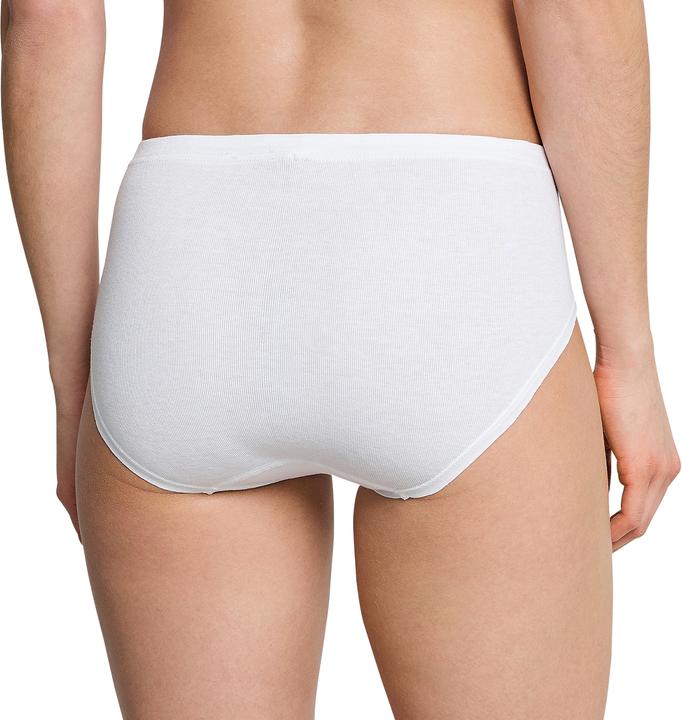Image du produit Schiesser Lot de 6 slips taille basse Original Classics à fines côtes (40, L, paquet de 6)