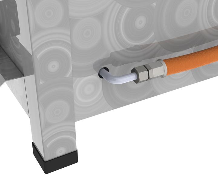 Actual product image ChattenGlut 6-burner gas roaster with grid and pan (27 kW)