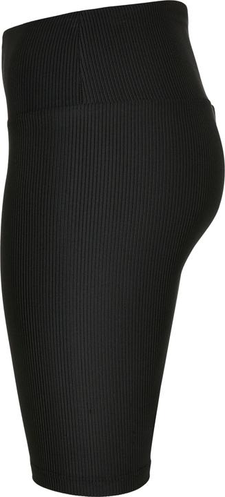 Immagine prodotto Urban Classics Pantaloncini da ciclista a vita alta a costine lucide da donna (S)