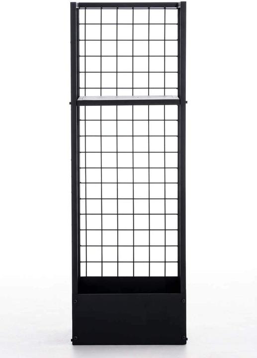 Actual product image CLP Firewood Rack Forrest 40x40x120, black (40 x 40 x 120 cm)