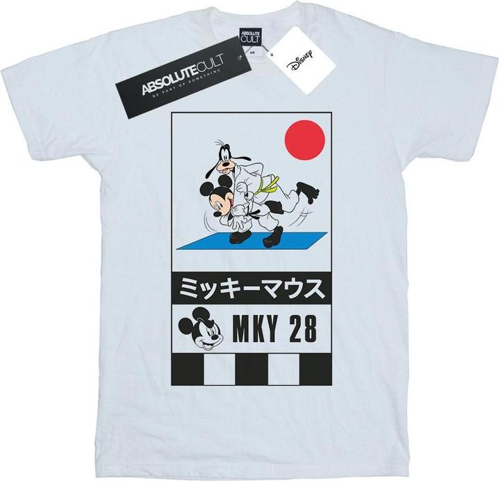 Immagine prodotto Disney Mickey And Goofy Karate Maglietta Ampia Donna (3XL)