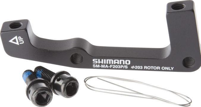 Actual product image Shimano Brake disc adapter SM-MA VR, PM/IS, 203mm