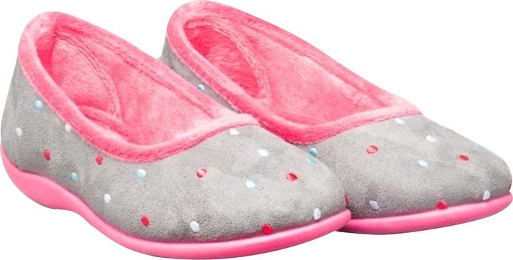 Actual product image Universal Textiles Isla dots ballerina slippers (42)