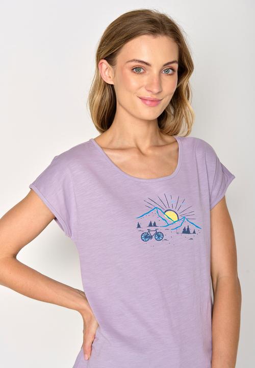 Produktbild Greenbomb Women's Nature Sunset Ride Cool T-Shirt (S)