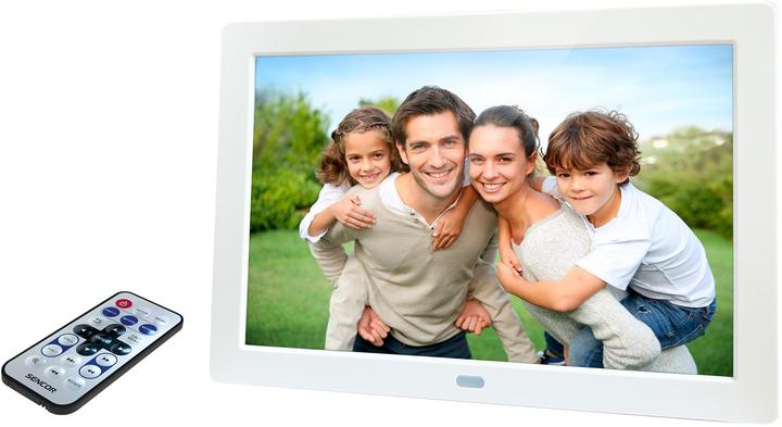 Actual product image Sencor Ramaka foto Cyfrowa SDF 874WH 8 cali 16:9 (8", 1280 x 800 pixels)