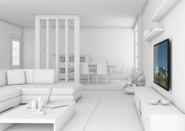 Actual product image Vogels Wall 3305 (Wall, 100", 80 kg)