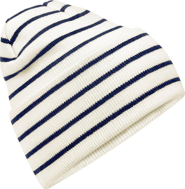 Image du produit Beechfield Bonnet unisexe Adulte Original Striped Deep Cuffed Beanie