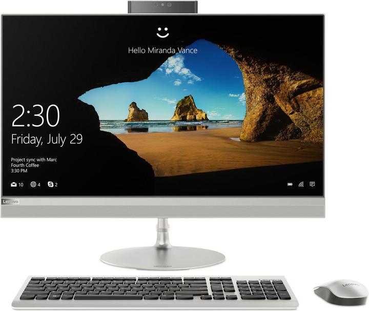Produktbild Lenovo Ideacentre AIO 520-27ICB (Intel Core i7-8700T, 16 GB, 256 GB, Radeon RX 550)