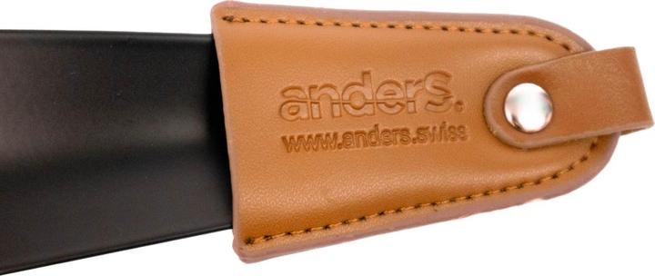 Actual product image Anders. Metal shoehorn black matt 16cm