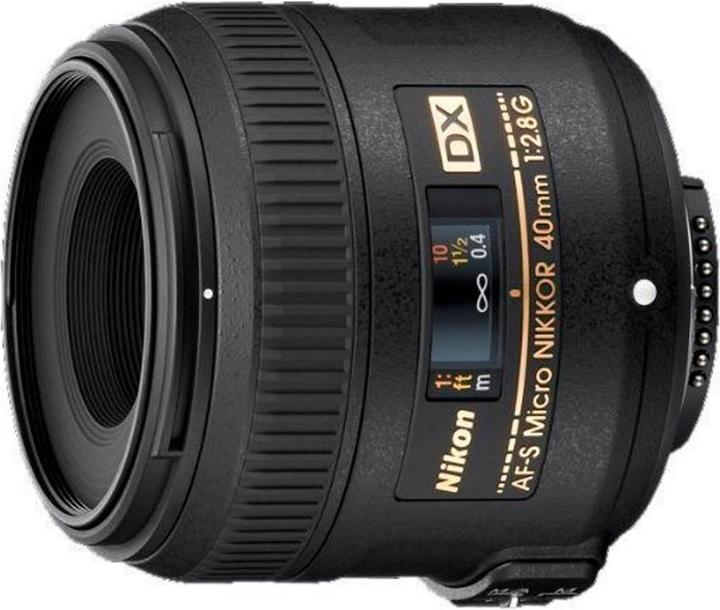 Immagine prodotto Nikon AF-S Nikkor 40mm f/2.8 G DX Micro (Nikon DX, APS-C / DX)