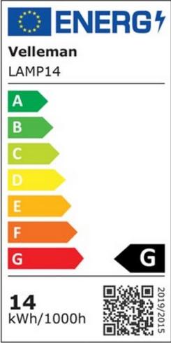 Produktbild Velleman Ringleuchtstoffröhre 14w Für Vtlamp6 (Glas)