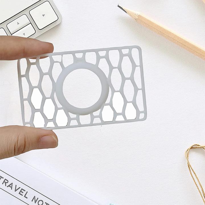 Actual product image Ueli Express AirTag wallet holder in credit card format